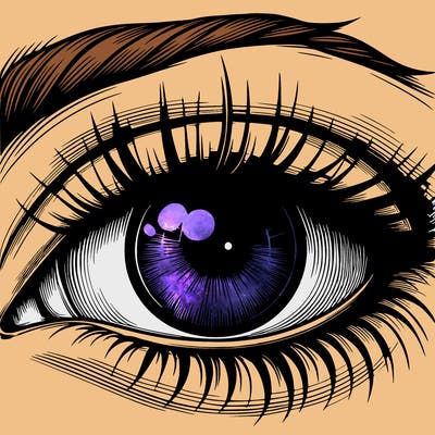 realistic eye