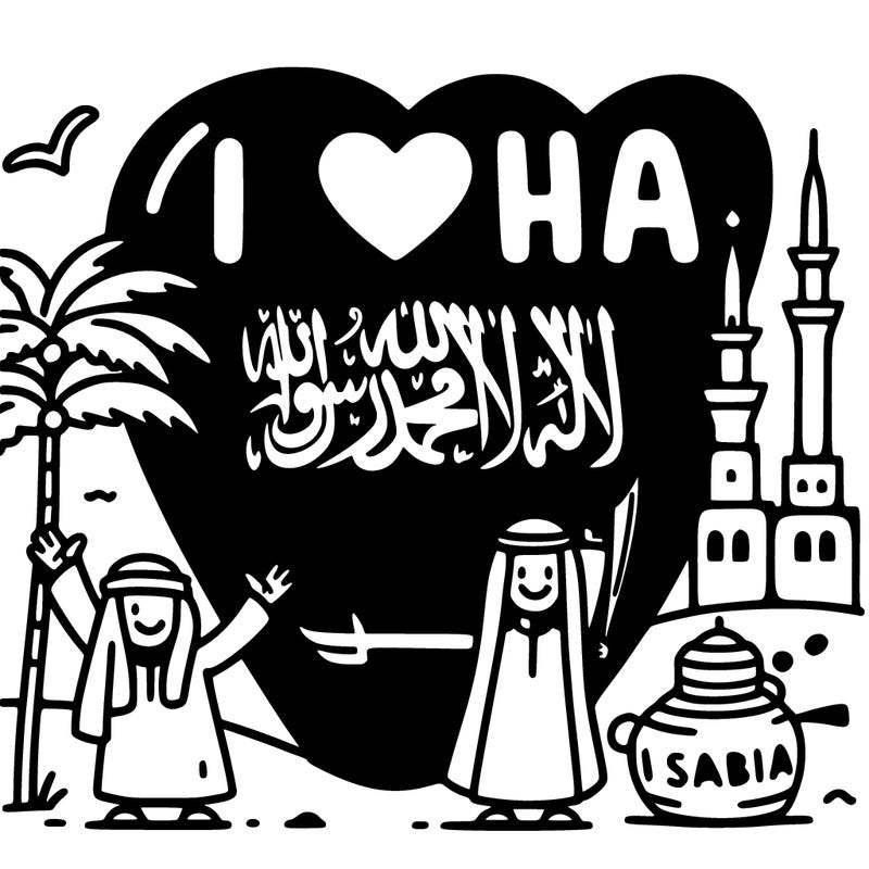 i love saudi arabia