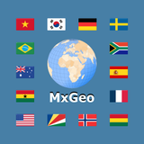 World atlas & world map MxGeo - App Icon
