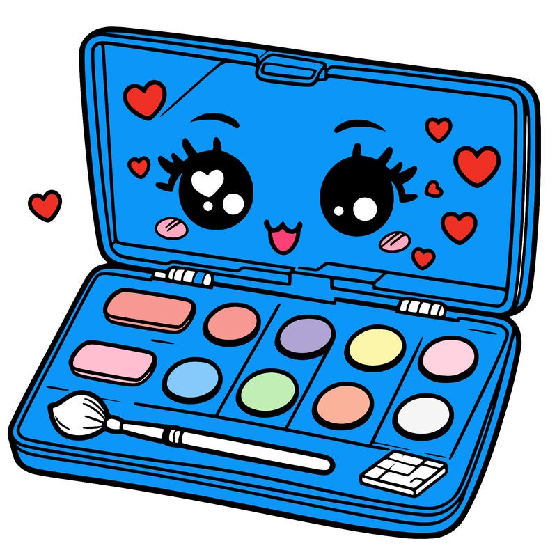 makeup pallet