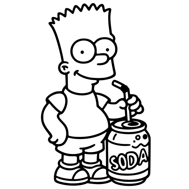 simpson with soda
