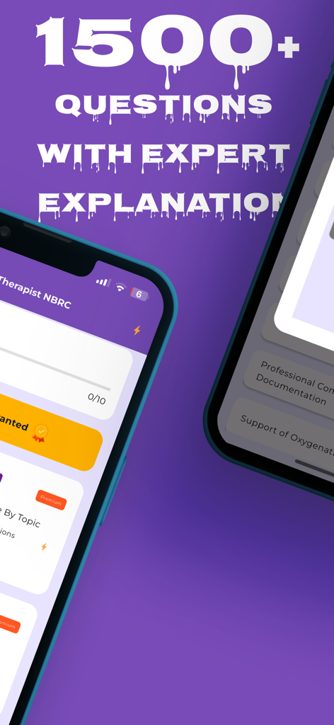 Respiratory Therapist NBRC - Aplicativo de preparação para o exame NBRC de Terapeuta Respiratório com mais de 1500 questões práticas e explicações de especialistas