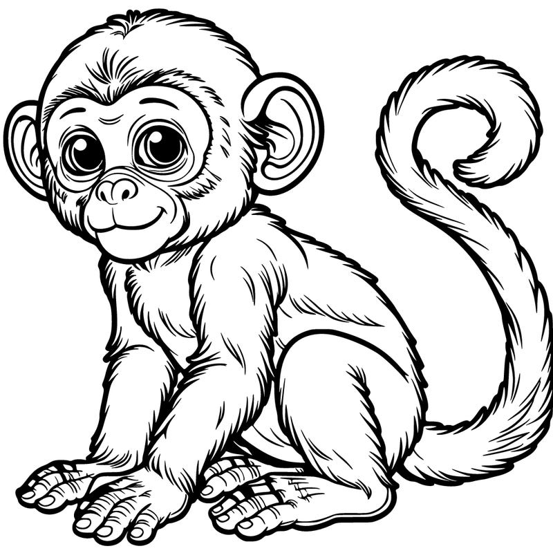 realistic monkey