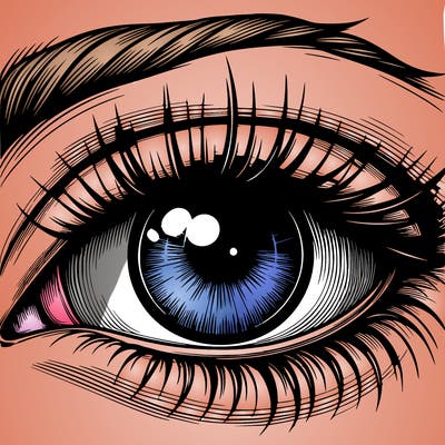 realistic eye