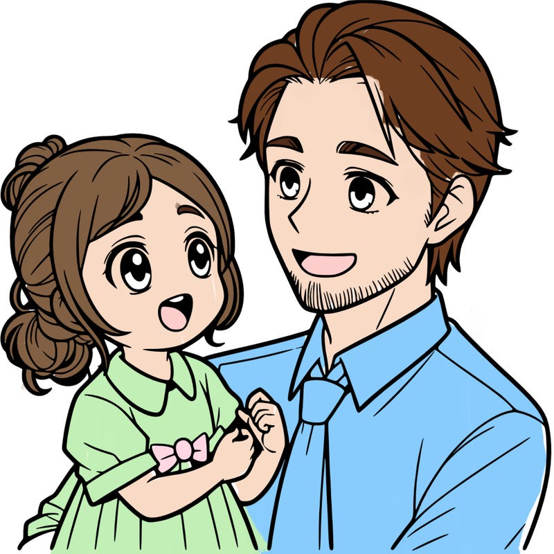 father and daughter
