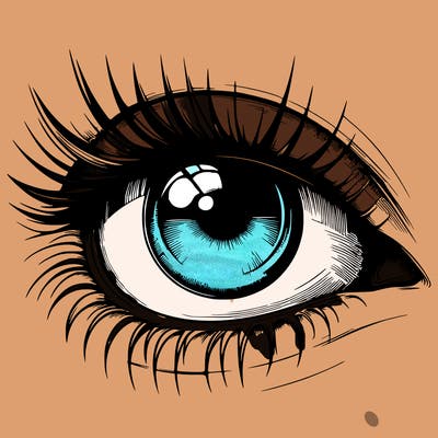 realistic eye