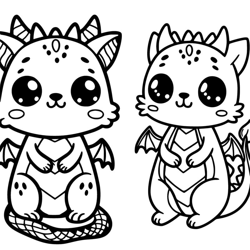 funny, cute dragon cat