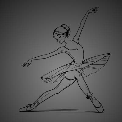 ballerina realistic aesthetic