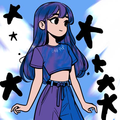 girl in a cute crop top