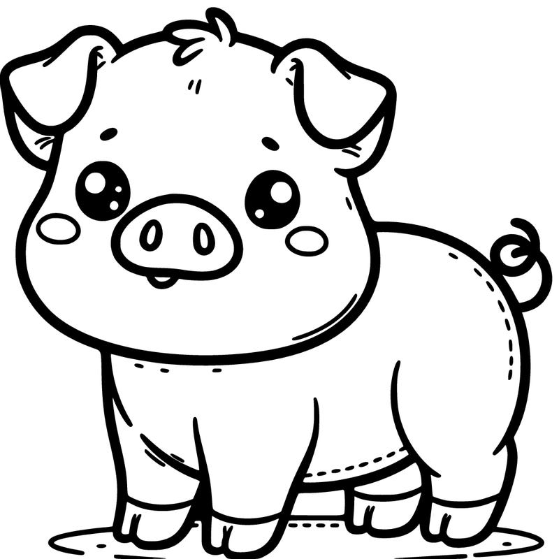 cute pig