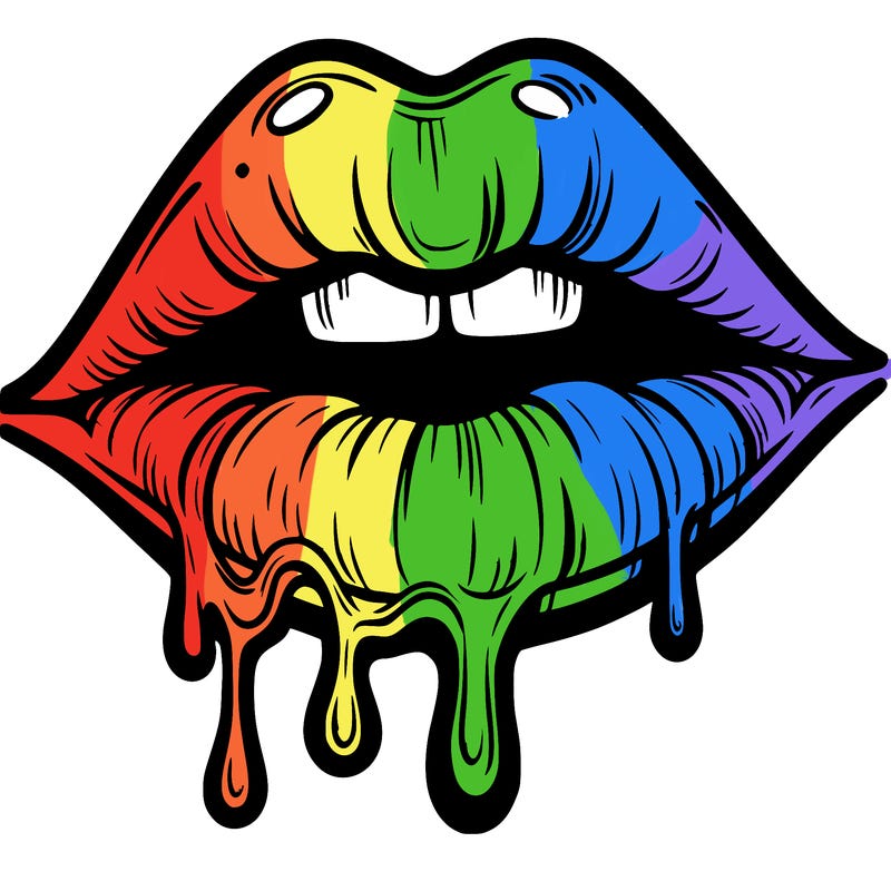 lips that look realistic and drip