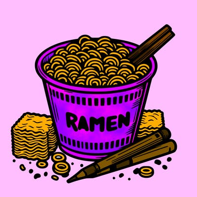 ramen noodles