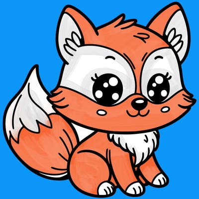 easy cute fox