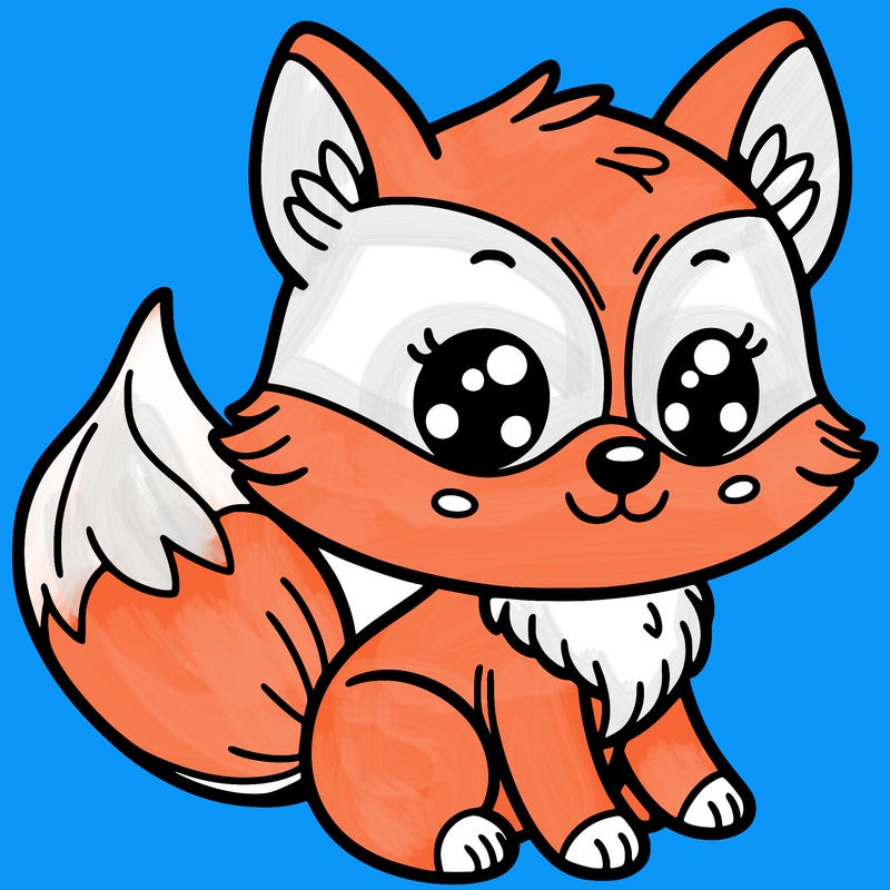 easy cute fox