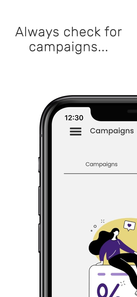 Tornet Scooter - Tela de campanhas e promoções do aplicativo Tornet Scooter