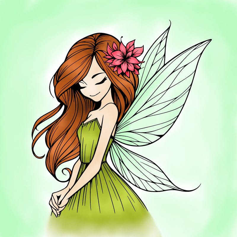 realistic fairy