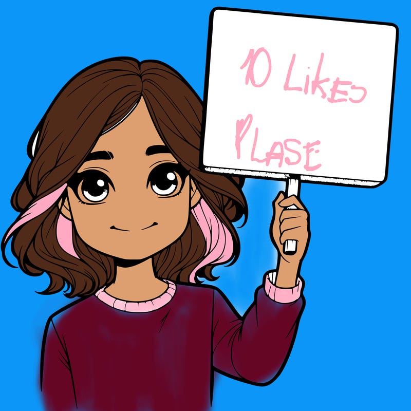 realistic girl holding up a sign