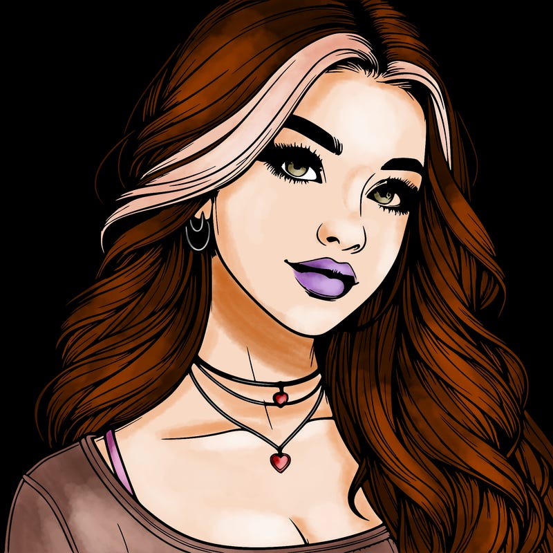 detailed realistic girl