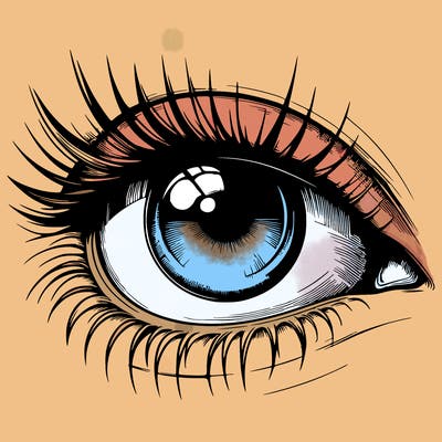 realistic eye