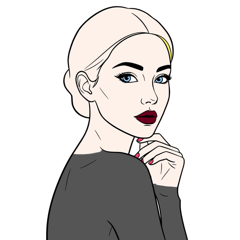 oustanding biologically perfect women posing  gorgeous  pose outlining face