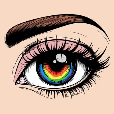 realistic eye