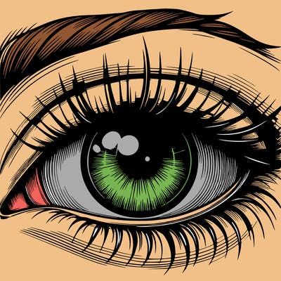 realistic eye
