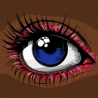 realistic eye