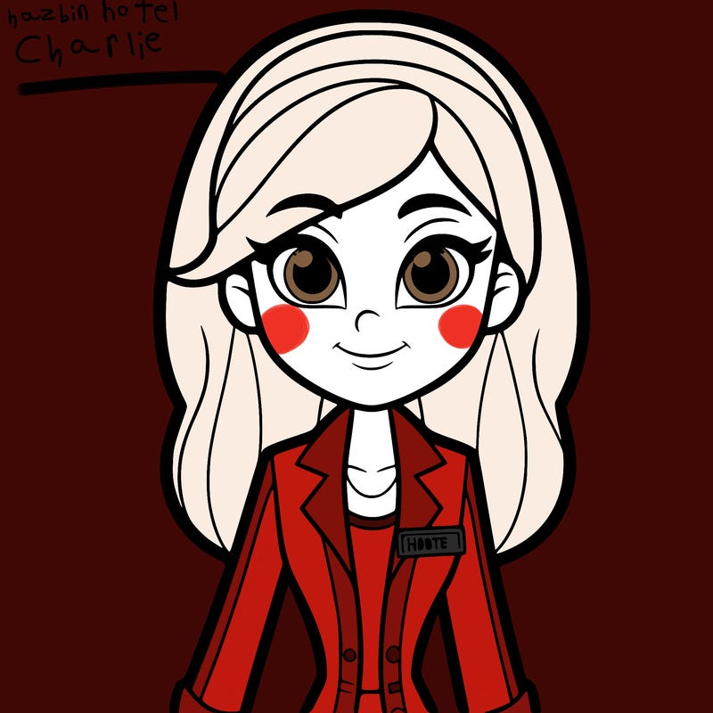 charlie for hazbin hotel