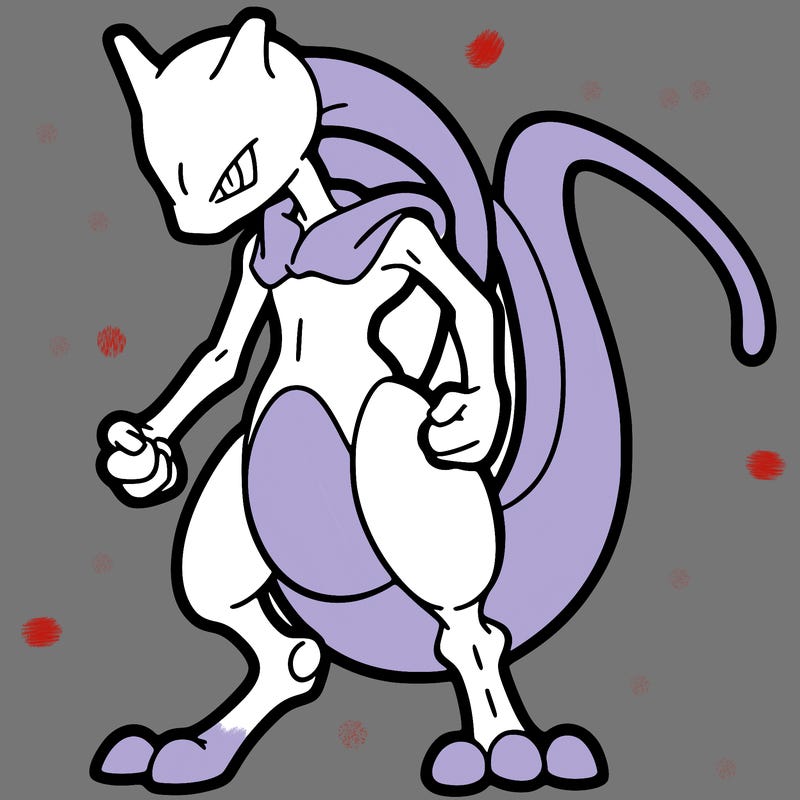 mewtwo from pokémon go