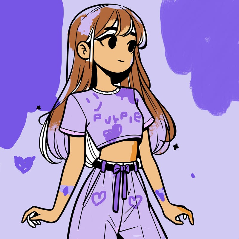 girl in a cute crop top