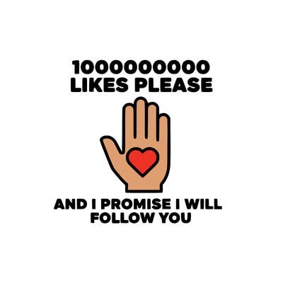 100000000000 likes please and i promise i will follow you