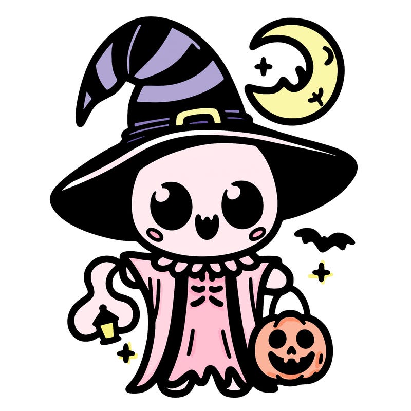 cute scary halloween