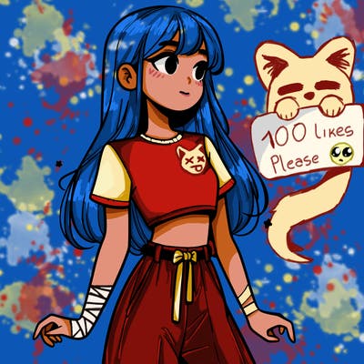 girl in a cute crop top