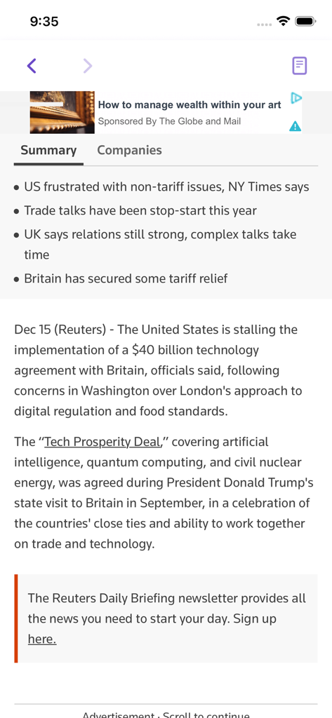 Ai News Pro - Concise news summary and detailed article view on Ai News Pro app