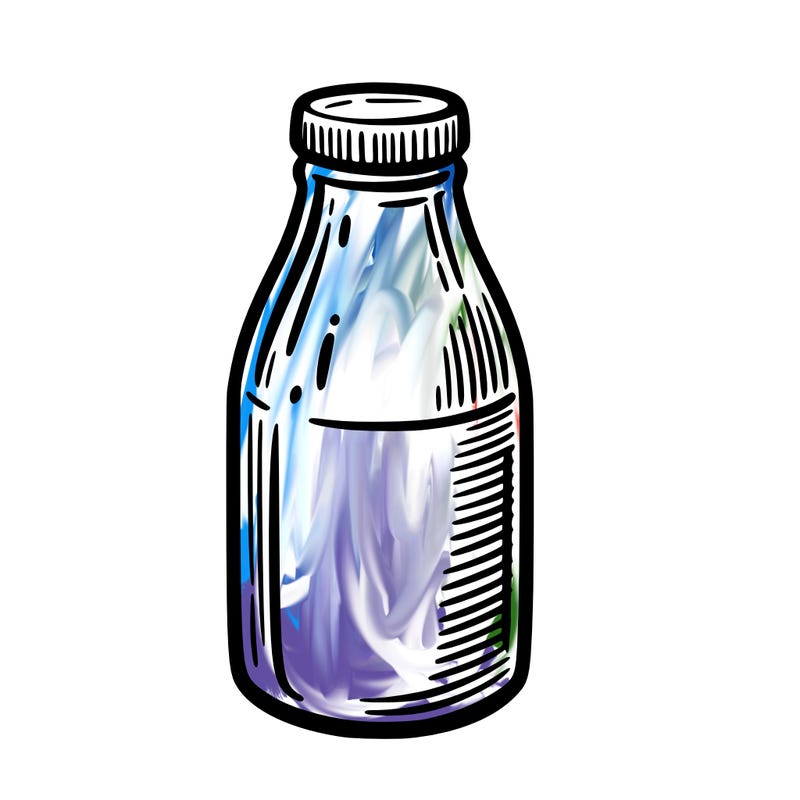 milk bottle
