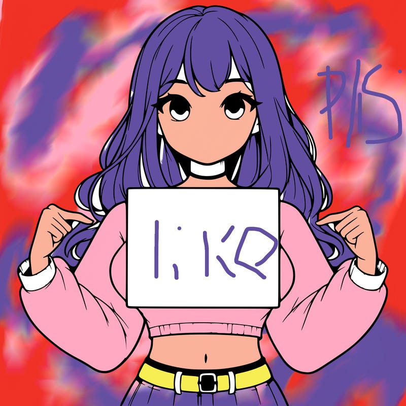 girl holding a blank sign in a long sleeve crop top