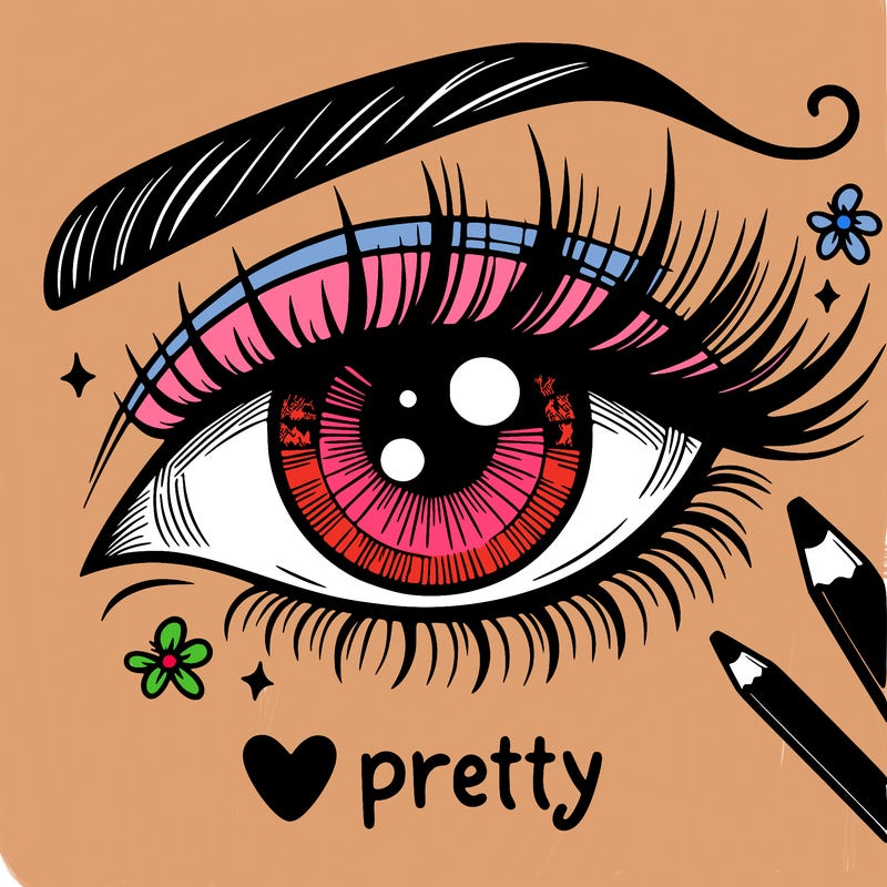 pretty eye