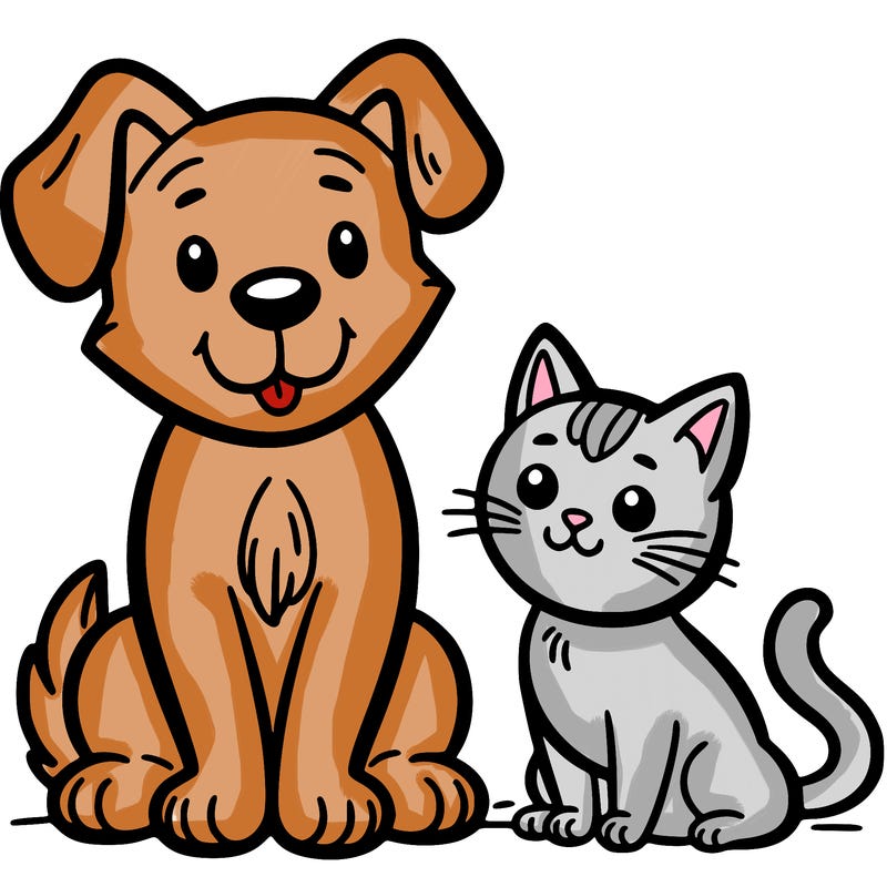 dog and cat