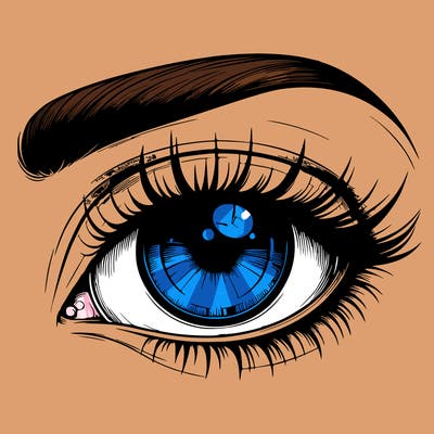 realistic eye