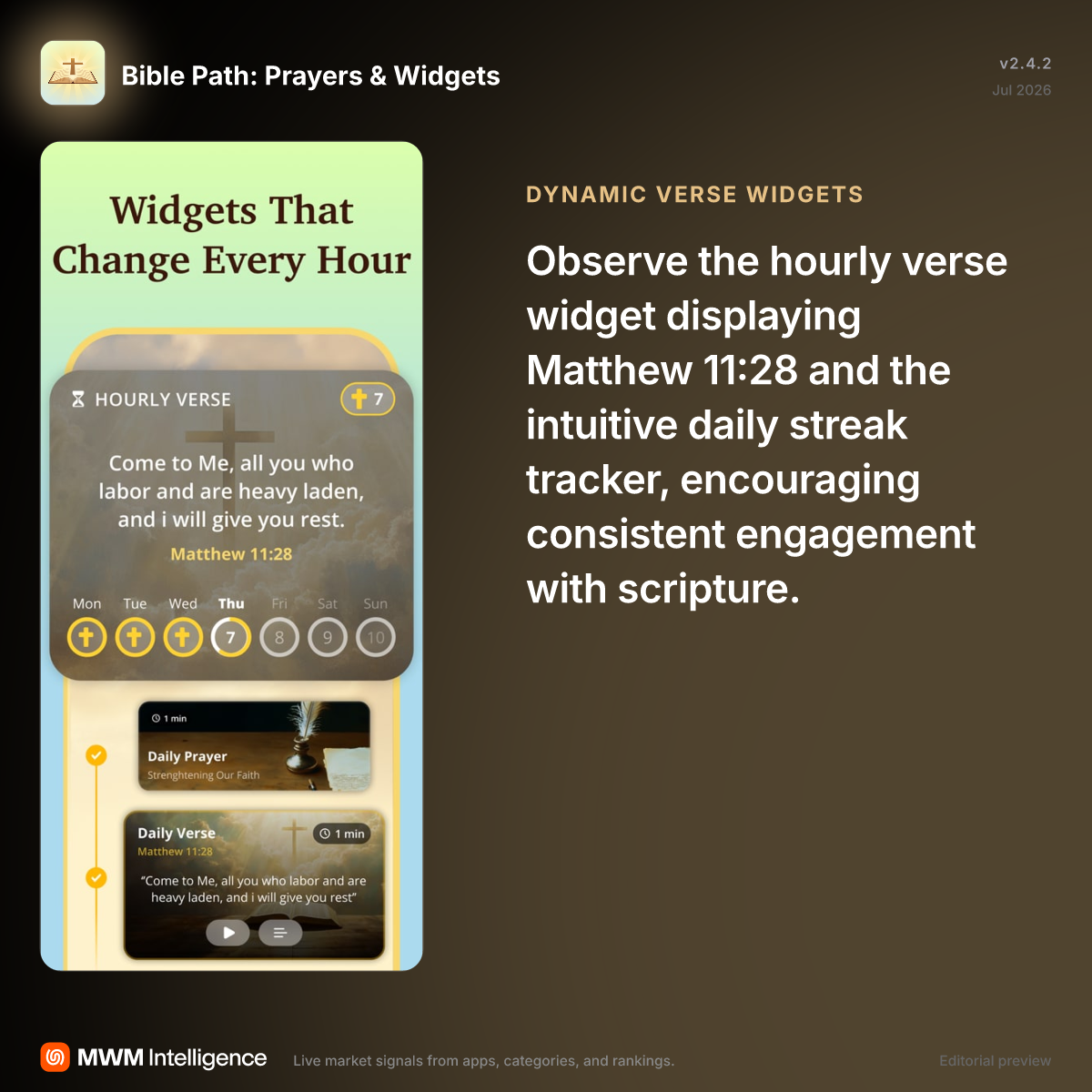 Bible Path: Prayers & Widgets - Reference App | MWM