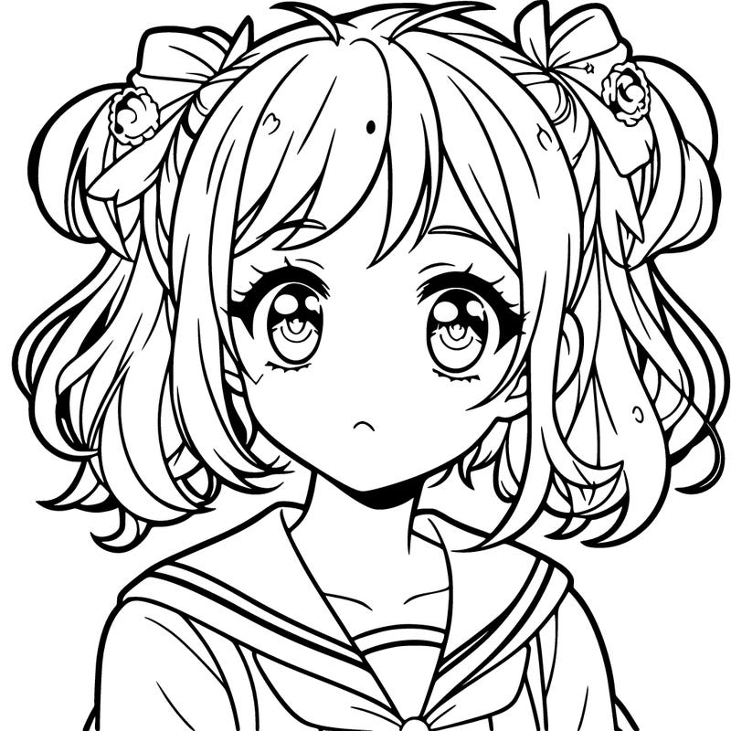 13 year old anime girl