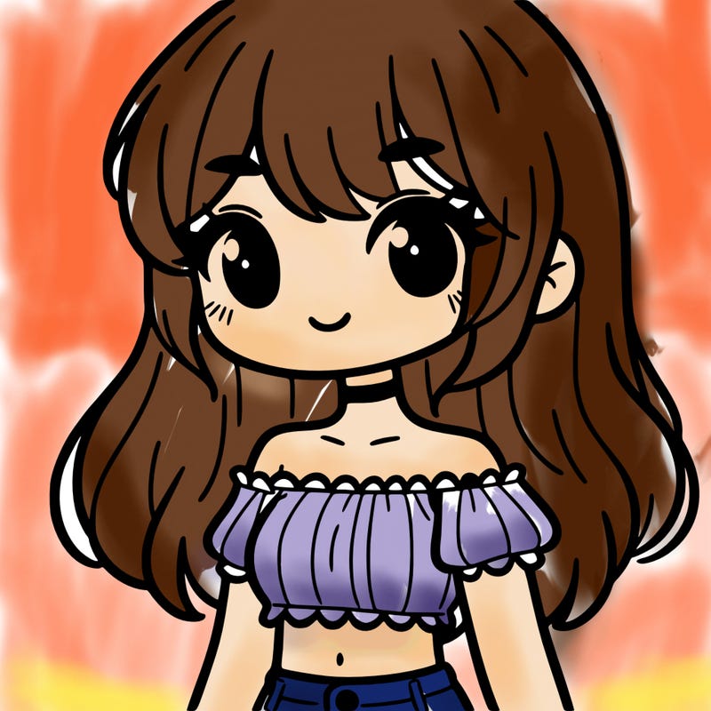 girl in a cute crop top