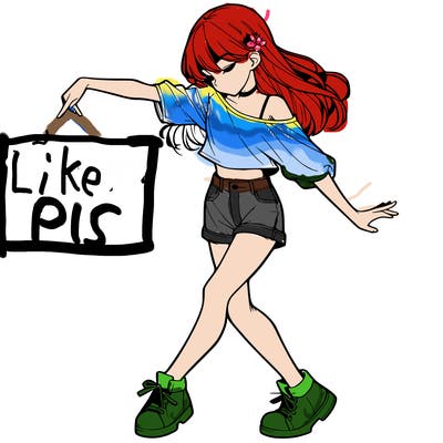 realistic girl danceing