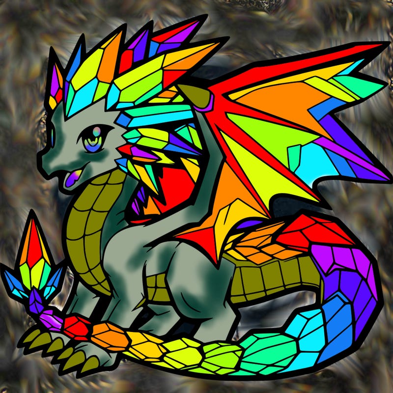 crystal dragon