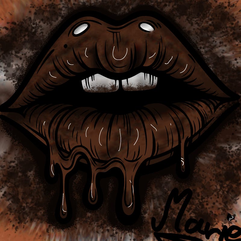 lips that look realistic and drip