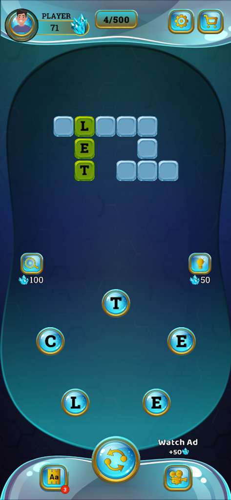 Word Hunter - Crossword Puzzle - Games App | MWM