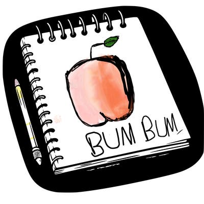 a blank sketch pad