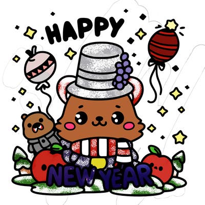 message : happy new year