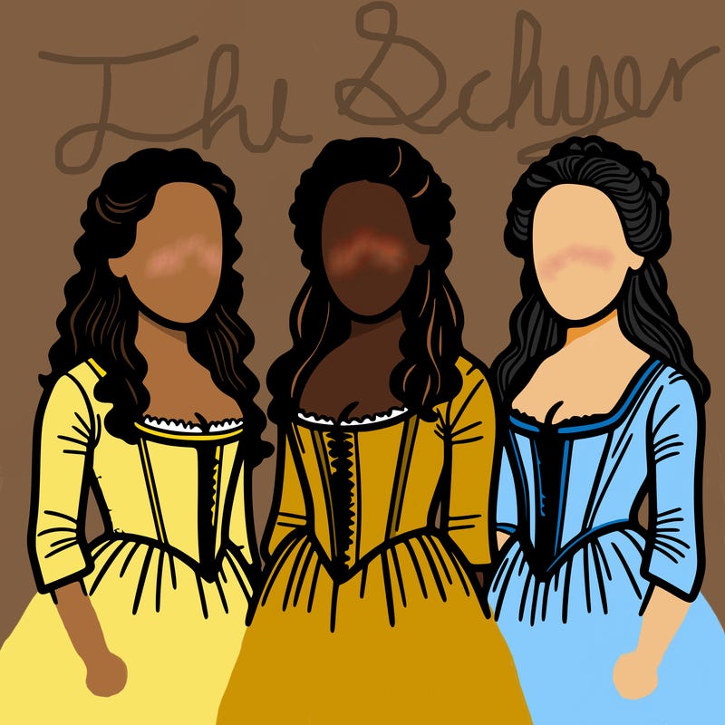 the schuyler sisters from hamilton the musical