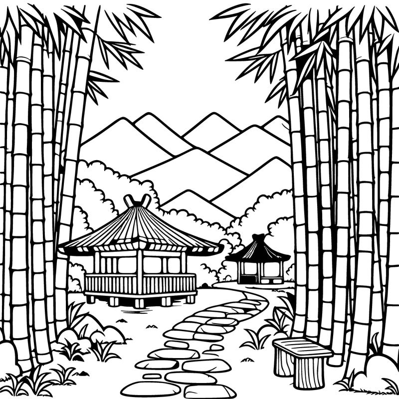 bamboo groves